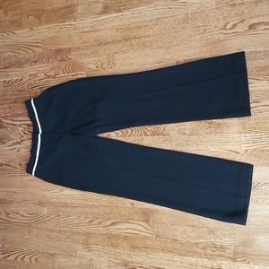 (2) Laura Black Trouser Classic Contemporary Loose Fit Wide Leg Business